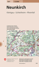 Swisstopo | 1031 Neunkirch - SAC-Shop