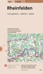 Swisstopo | 1048 Rheinfelden - SAC-Shop