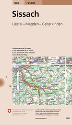 Swisstopo | 1068 Sissach - SAC-Shop