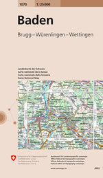 Swisstopo | 1070 Baden - SAC-Shop