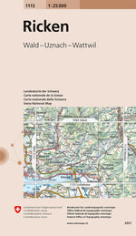 Swisstopo | 1113 Ricken - SAC-Shop
