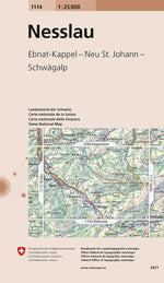 Swisstopo | 1114 Nesslau - SAC-Shop