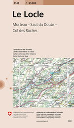 Swisstopo | 1143 Le Locle - SAC-Shop