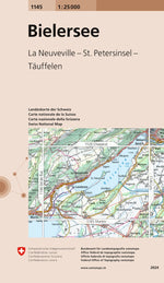 Swisstopo | 1145 Bielersee - SAC-Shop
