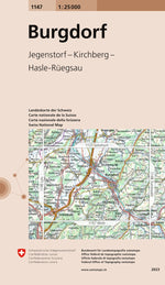 Swisstopo | 1147 Burgdorf - SAC-Shop