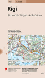 Swisstopo | 1151 Rigi - SAC-Shop