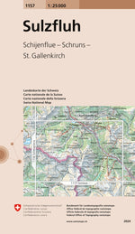 Swisstopo | 1157 Sulzfluh - SAC-Shop