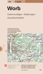 Swisstopo | 1167 Worb - SAC-Shop