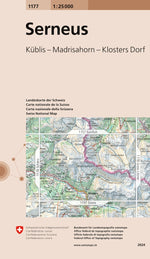 Swisstopo | 1177 Serneus - SAC-Shop