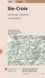 Swisstopo | 1182 Ste-Croix - SAC-Shop