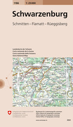Swisstopo | 1186 Schwarzenburg - SAC-Shop
