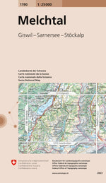 Swisstopo | 1190 Melchtal - SAC-Shop