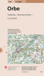 Swisstopo | 1202 Orbe - SAC-Shop