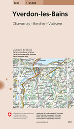 Swisstopo | 1203 Yverdon-les-Bains - SAC-Shop