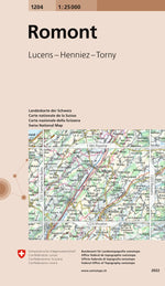 Swisstopo | 1204 Romont - SAC-Shop
