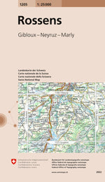 Swisstopo | 1205 Rossens - SAC-Shop