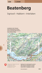 Swisstopo | 1208 Beatenberg - SAC-Shop
