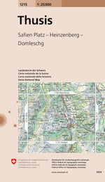 Swisstopo | 1215 Thusis - SAC-Shop