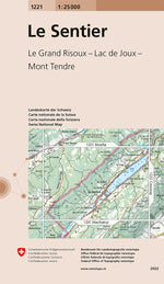 Swisstopo | 1221 Le Sentier - SAC-Shop