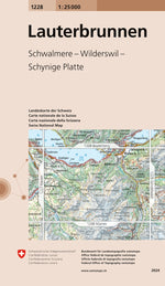 Swisstopo | 1228 Lauterbrunnen - SAC-Shop