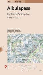 Swisstopo | 1237 Albulapass - SAC-Shop
