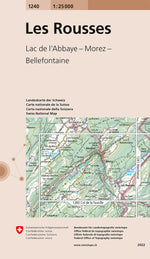 Swisstopo | 1240 Les Rousses - SAC-Shop
