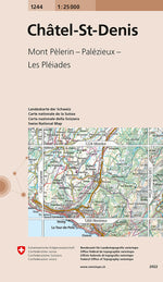 Swisstopo | 1244 Châtel-St-Denis - SAC-Shop