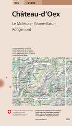 Swisstopo | 1245 Château-d'Oex - SAC-Shop