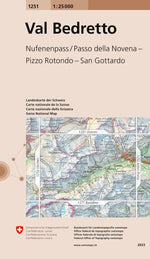 Swisstopo | 1251 Val Bedretto - SAC-Shop