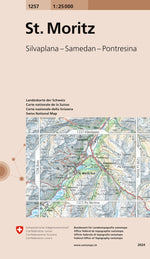 Swisstopo | 1257 St. Moritz - SAC-Shop