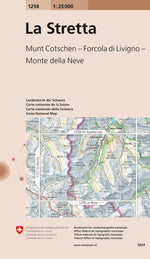 Swisstopo | 1258 La Stretta - SAC-Shop