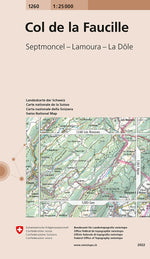 Swisstopo | 1260 Col de la Faucille - SAC-Shop