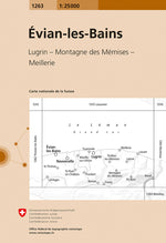 Swisstopo | 1263 Évian-les-Bains - SAC-Shop