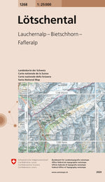Swisstopo | 1268 Lötschental - SAC-Shop