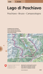 Swisstopo | 1298 Lago di Poschiavo - SAC-Shop