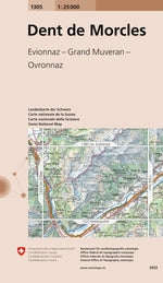 Swisstopo | 1305 Dent de Morcles - SAC-Shop