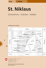 Swisstopo | 1308 St. Niklaus - SAC-Shop
