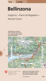 Swisstopo | 1313 Bellinzona - SAC-Shop