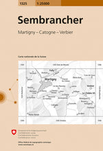 Swisstopo | 1325 Sembrancher - SAC-Shop