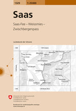 Swisstopo | 1329 Saas - SAC-Shop