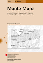 Swisstopo | 1349 Monte Moro - SAC-Shop