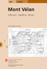Swisstopo | 1366 Mont Vélan - SAC-Shop