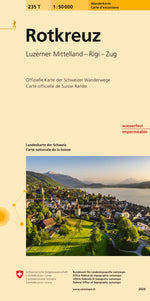 Swisstopo | 235T Rotkreuz Wanderkarte - SAC-Shop