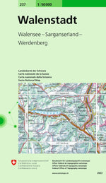 Swisstopo | 237 Walenstadt - SAC-Shop