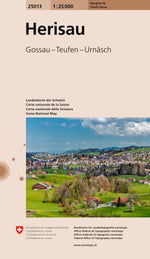 Swisstopo | 25013 Herisau - SAC-Shop