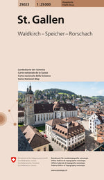 Swisstopo | 25023 St. Gallen - SAC-Shop