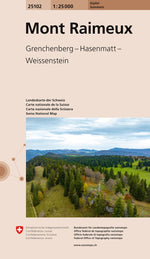 Swisstopo | 25102 Mont Raimeux - SAC-Shop