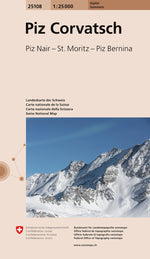 Swisstopo | 25108 Piz Corvatsch - SAC-Shop