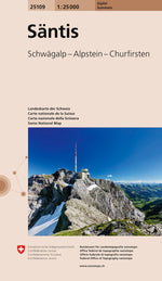 Swisstopo | 25109 Säntis - SAC-Shop