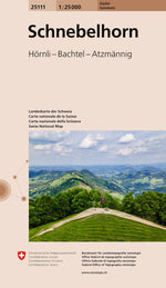 Swisstopo | 25111 Schnebelhorn - SAC-Shop